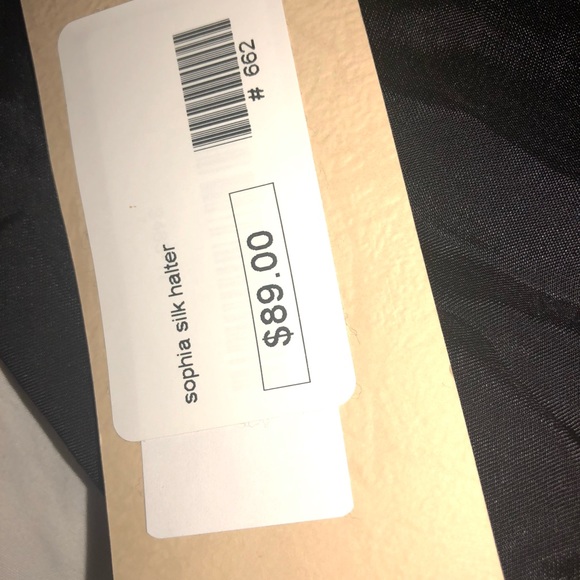 Sophia Brand Silk Halter New with Tags - Picture 4 of 4